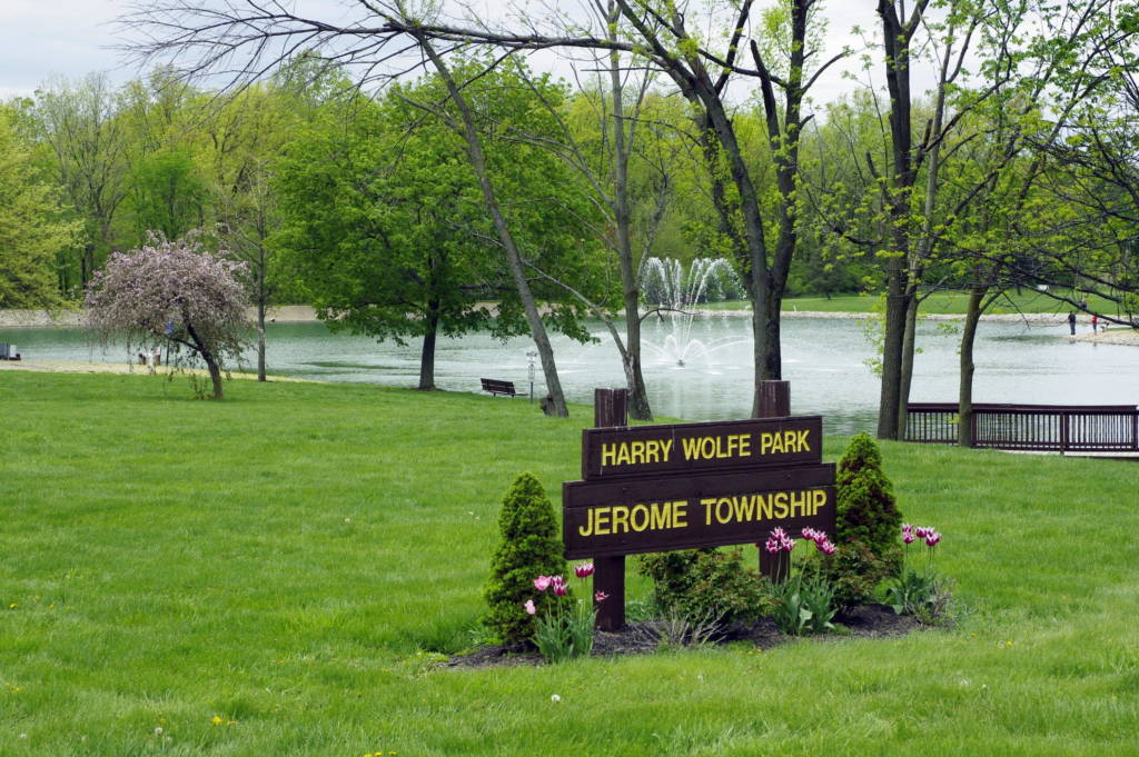 Harry Wolfe Park Sign