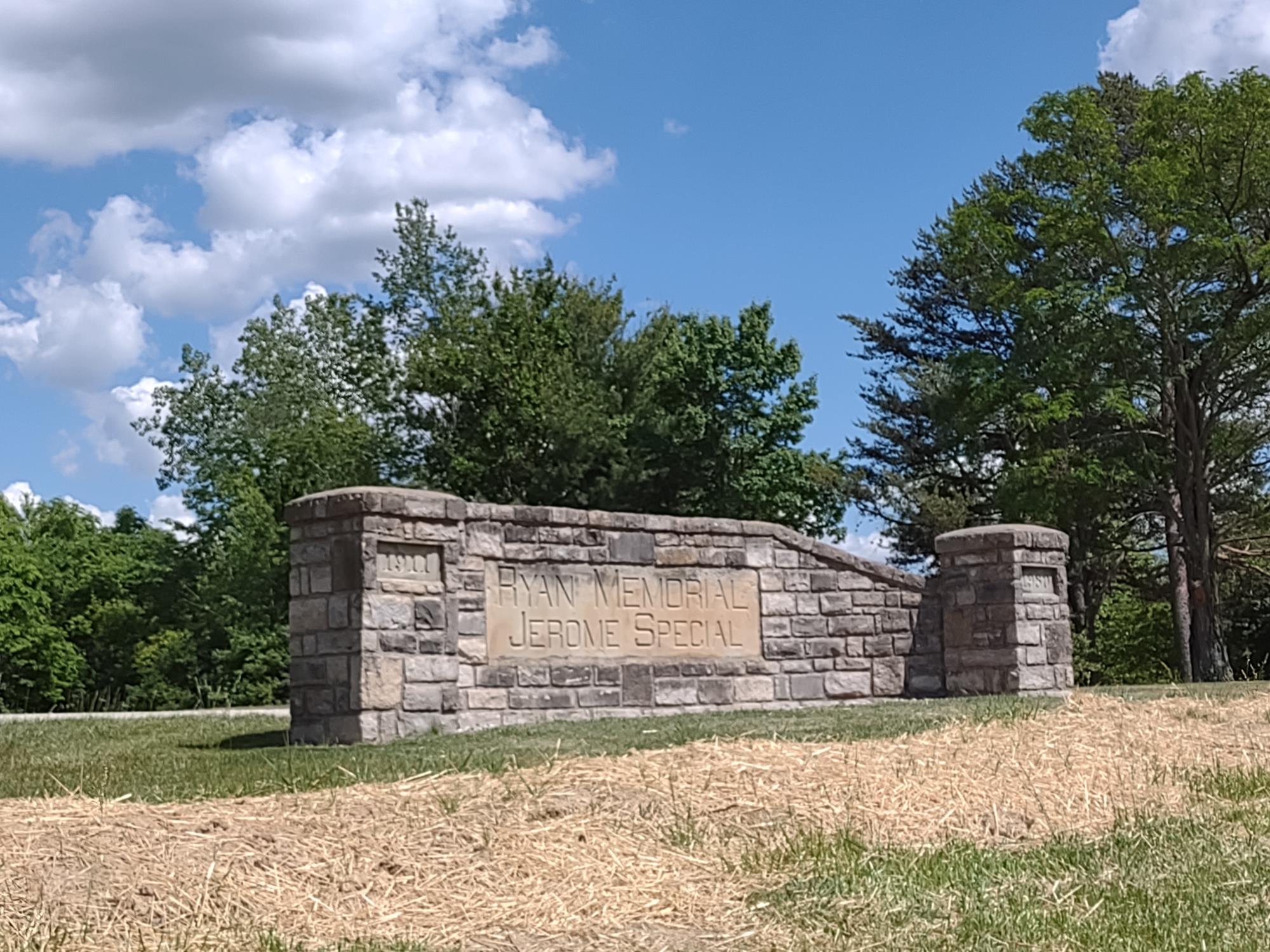 Ryan Memorial Park sign